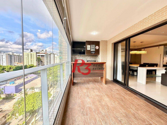 Imagem Apartamento com 3 Quartos à Venda, 138 m² em Gonzaga - Santos