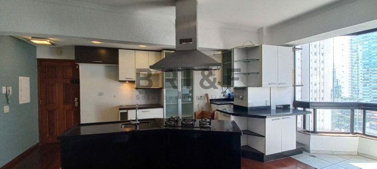 Imagem Apartamento com 1 Quarto para Alugar, 130 m² em Campo Belo - São Paulo