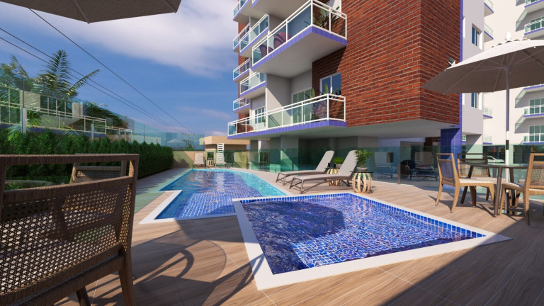 Apartamento com 2 Quartos à Venda, 67 m² em Centro - Itanhaém