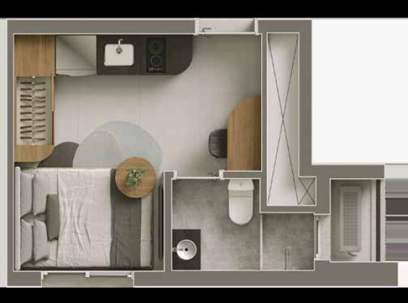 Imagem Apartamento com 1 Quarto à Venda, 55 m² em Vila Olímpia - São Paulo Imagem Apartamento com 1 Quarto à Venda, 55 m² em Vila Olímpia - São Paulo