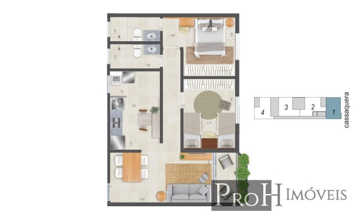 Apartamento com 2 Quartos à Venda, 70 m² em Barcelona - São Caetano Do Sul