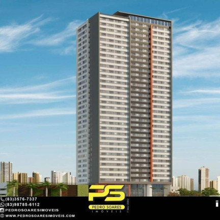 Apartamento com 2 Quartos à Venda, 57 m² em Manaíra - João Pessoa
