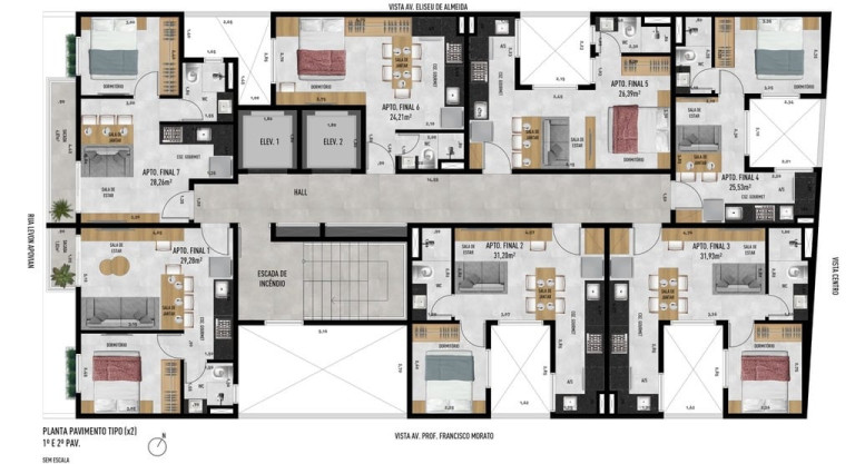 Imagem Apartamento com 1 Quarto à Venda, 62 m² em Jardim Trussardi - São Paulo Imagem Apartamento com 1 Quarto à Venda, 62 m² em Jardim Trussardi - São Paulo