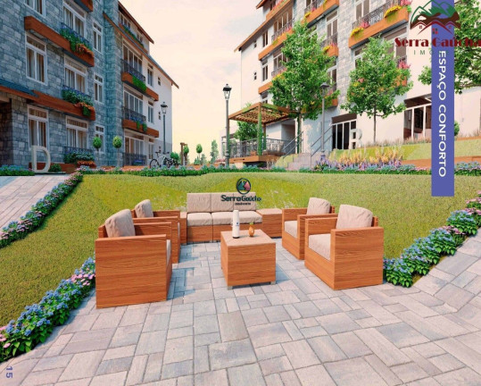 Imagem Apartamento com 1 Quarto à Venda, 28 m² em Piratini - Gramado Imagem Apartamento com 1 Quarto à Venda, 28 m² em Piratini - Gramado