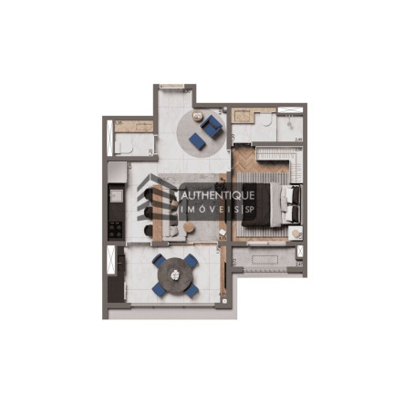 Imagem Apartamento com 2 Quartos à Venda, 74 m² em Brooklin - São Paulo Imagem Apartamento com 2 Quartos à Venda, 74 m² em Brooklin - São Paulo