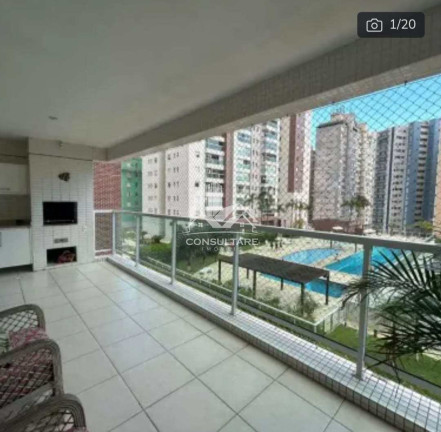 Imagem Apartamento com 3 Quartos para Alugar, 135 m² em José Menino - Santos Imagem Apartamento com 3 Quartos para Alugar, 135 m² em José Menino - Santos