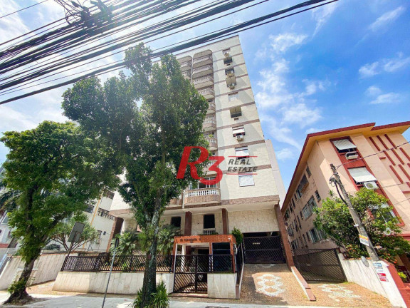 Imagem Apartamento com 4 Quartos para Alugar, 183 m² em Gonzaga - Santos