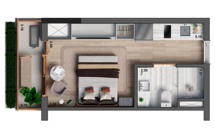 Imagem Imóvel com 2 Quartos à Venda, 70 m² em Jardim Paulista - São Paulo