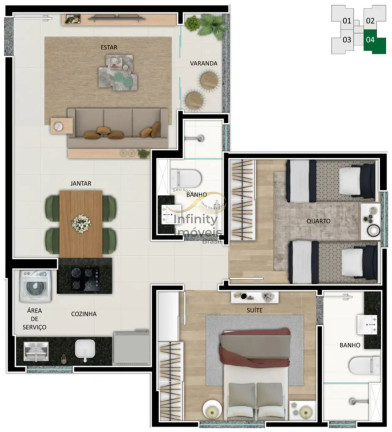 Imagem Apartamento à Venda, 56 m² em Buritis - Belo Horizonte Imagem Apartamento à Venda, 56 m² em Buritis - Belo Horizonte
