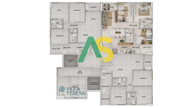 Imagem Imóvel com 3 Quartos à Venda, 59 m² em Madalena - Recife Imagem Imóvel com 3 Quartos à Venda, 59 m² em Madalena - Recife