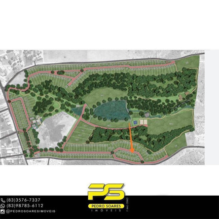 Terreno à Venda, 300 m² em Bananeiras