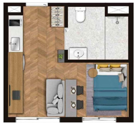 Imagem Apartamento com 1 Quarto à Venda, 24 m² em Vila Pompéia - São Paulo Imagem Apartamento com 1 Quarto à Venda, 24 m² em Vila Pompéia - São Paulo