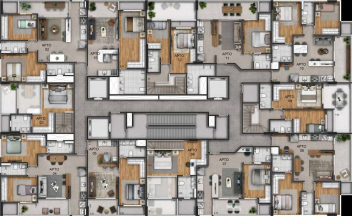 Imagem Apartamento com 2 Quartos à Venda, 120 m² em Park Lozandes - Goiânia