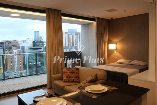 Imagem Apartamento com 1 Quarto para Alugar, 42 m² em Vila Olímpia - São Paulo Imagem Apartamento com 1 Quarto para Alugar, 42 m² em Vila Olímpia - São Paulo