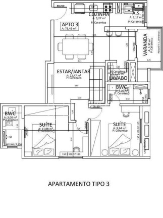 Imagem Apartamento com 2 Quartos à Venda, 73 m² em Fazenda - Itajaí Imagem Apartamento com 2 Quartos à Venda, 73 m² em Fazenda - Itajaí