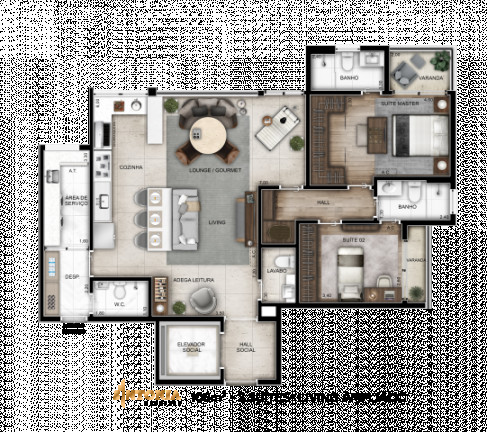 Imagem Apartamento com 3 Quartos à Venda, 106 m² em Perdizes - São Paulo