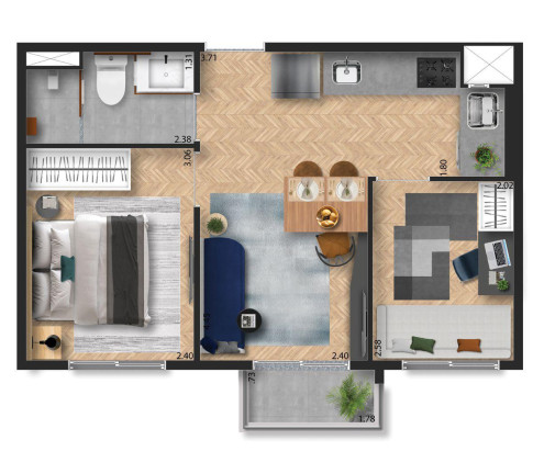 Imagem Apartamento com 1 Quarto à Venda, 28 m² em Vila Romana - São Paulo Imagem Apartamento com 1 Quarto à Venda, 28 m² em Vila Romana - São Paulo