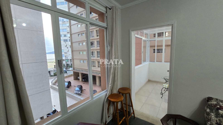 Imagem Apartamento com 1 Quarto para Alugar, 60 m² em José Menino - Santos