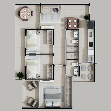Imagem Imóvel com 3 Quartos à Venda, 83 m² em Praia De Itaparica - Vila Velha Imagem Imóvel com 3 Quartos à Venda, 83 m² em Praia De Itaparica - Vila Velha