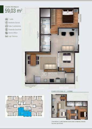 Imagem Apartamento com 1 Quarto à Venda, 59 m² em Vila Do Golfe - Ribeirão Preto Imagem Apartamento com 1 Quarto à Venda, 59 m² em Vila Do Golfe - Ribeirão Preto