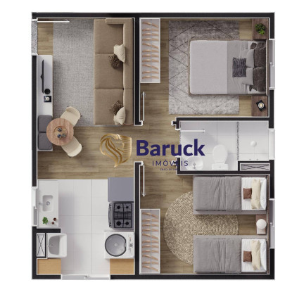 Imagem Apartamento com 2 Quartos à Venda, 40 m² em Vila Ipiranga - Mogi Das Cruzes