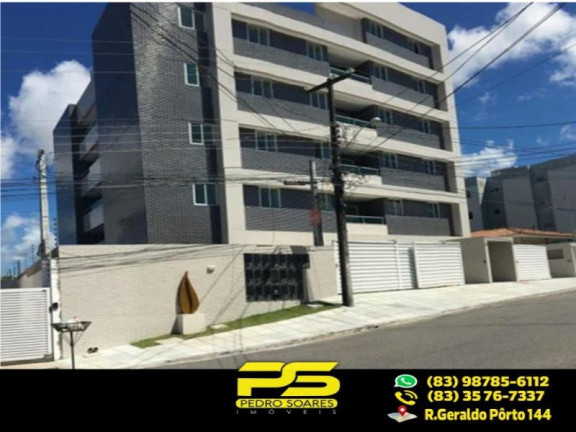 Apartamento com 2 Quartos à Venda, 63 m² em Jardim São Paulo - João Pessoa