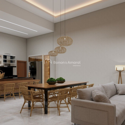 Imagem Casa de Condomínio com 3 Quartos à Venda, 330 m² em Parque Brasil 500 - Paulínia