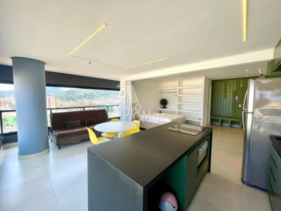 Imagem Apartamento com 1 Quarto para Alugar, 48 m² em Enseada - Guarujá Imagem Apartamento com 1 Quarto para Alugar, 48 m² em Enseada - Guarujá