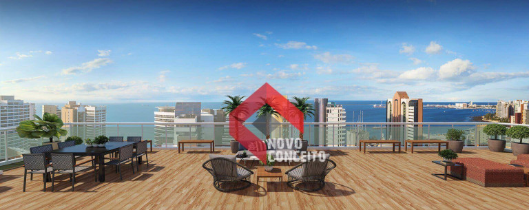Apartamento com 2 Quartos à Venda, 57 m² em Meireles - Fortaleza