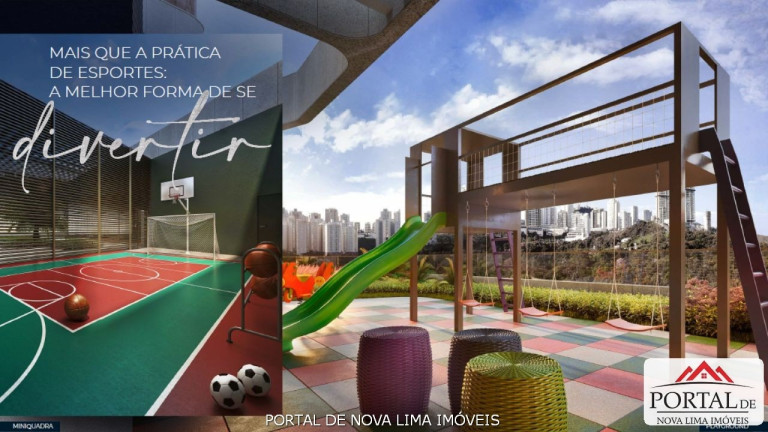 Imagem Apartamento com 3 Quartos à Venda, 114 m² em Vale Do Sereno - Nova Lima Imagem Apartamento com 3 Quartos à Venda, 114 m² em Vale Do Sereno - Nova Lima