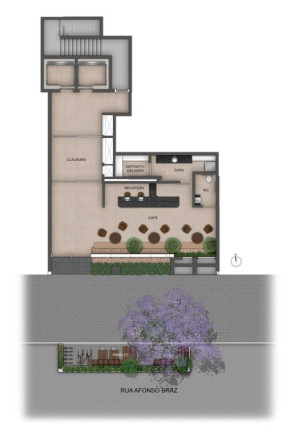 Imagem Apartamento com 1 Quarto à Venda, 43 m² em Vila Nova Conceição - São Paulo