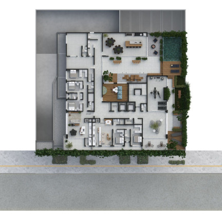 Imagem Apartamento com 1 Quarto à Venda, 46 m² em Centro - Torres