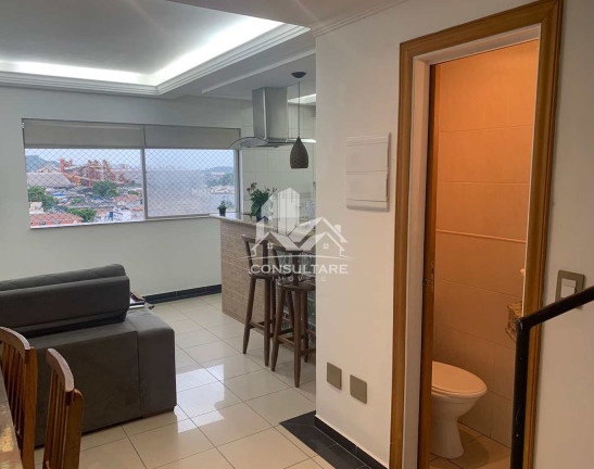 Imagem Cobertura com 2 Quartos à Venda, 111 m² em Estuário - Santos
