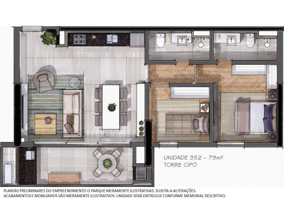 Imagem Apartamento com 2 Quartos à Venda, 78 m² em Brooklin Paulista - São Paulo Imagem Apartamento com 2 Quartos à Venda, 78 m² em Brooklin Paulista - São Paulo