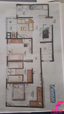Apartamento com 3 Quartos à Venda, 70 m² em Ribeirão Da Ilha - Florianópolis