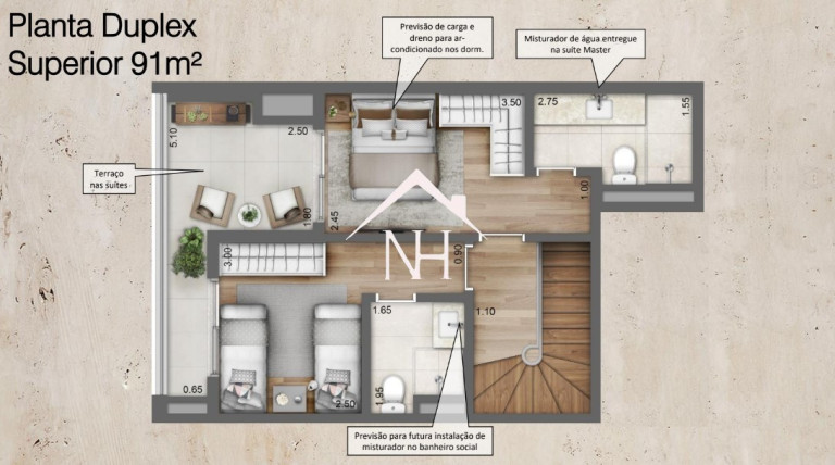 Imagem Apartamento com 2 Quartos à Venda, 91 m² em Perdizes - São Paulo