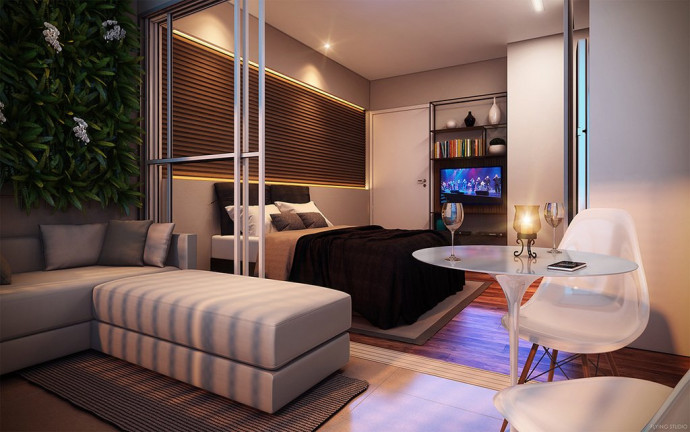 Imagem Apartamento com 1 Quarto à Venda, 38 m² em Brooklin - São Paulo Imagem Apartamento com 1 Quarto à Venda, 38 m² em Brooklin - São Paulo