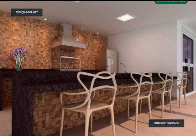 Imagem Apartamento com 2 Quartos à Venda, 49 m² em Caguassu - Sorocaba