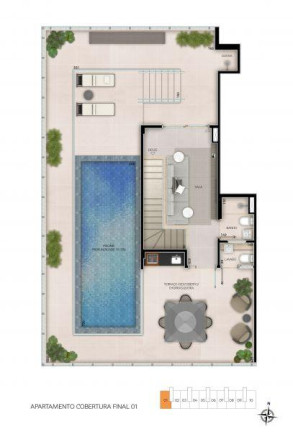 Imagem Apartamento com 3 Quartos à Venda, 223 m² em Noroeste - Brasilia Imagem Apartamento com 3 Quartos à Venda, 223 m² em Noroeste - Brasilia