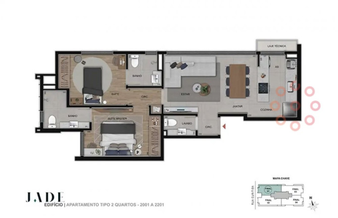 Imagem Apartamento com 2 Quartos à Venda, 63 m² em Lourdes - Belo Horizonte
