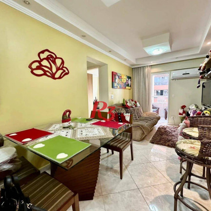 Imagem Apartamento com 3 Quartos à Venda, 78 m² em Aparecida - Santos