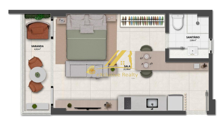 Imagem Imóvel com 1 Quarto à Venda, 30 m² em Rio Vermelho - Salvador Imagem Imóvel com 1 Quarto à Venda, 30 m² em Rio Vermelho - Salvador
