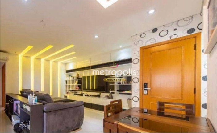 Imagem Apartamento com 3 Quartos à Venda, 126 m² em Vila Scarpelli - Santo André