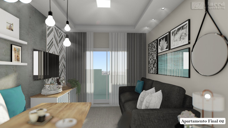 Imagem Apartamento com 2 Quartos à Venda, 48 m² em Petrópolis - Passo Fundo Imagem Apartamento com 2 Quartos à Venda, 48 m² em Petrópolis - Passo Fundo