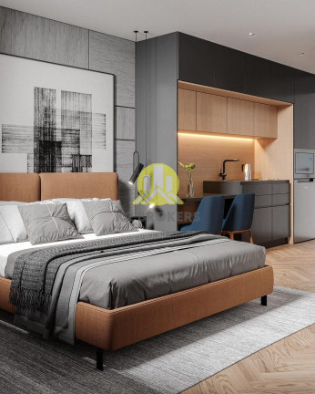 Imagem Studio com 1 Quarto à Venda, 18 m² em Centro - Curitiba