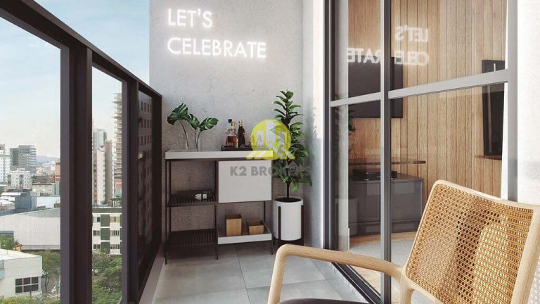 Imagem Studio com 1 Quarto à Venda, 22 m² em Mercês - Curitiba