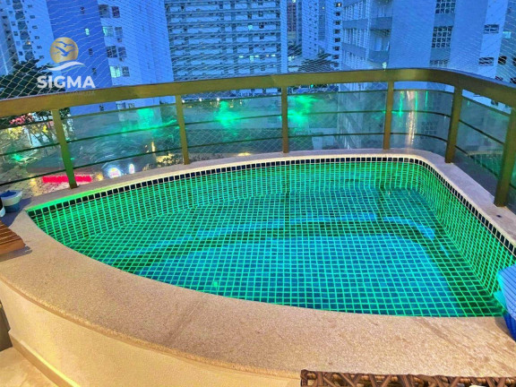 Apartamento com 3 Quartos à Venda, 166 m² em Pitangueiras - Guarujá
