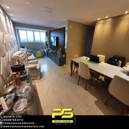 Imagem Apartamento com 3 Quartos à Venda, 80 m² em Altiplano Cabo Branco - João Pessoa