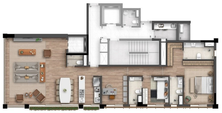 Imagem Apartamento com 3 Quartos à Venda, 235 m² em Itaim Bibi - São Paulo