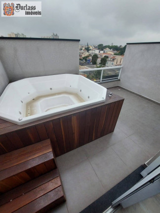 Imagem Cobertura com 3 Quartos à Venda, 124 m² em Vila Scarpelli - Santo André